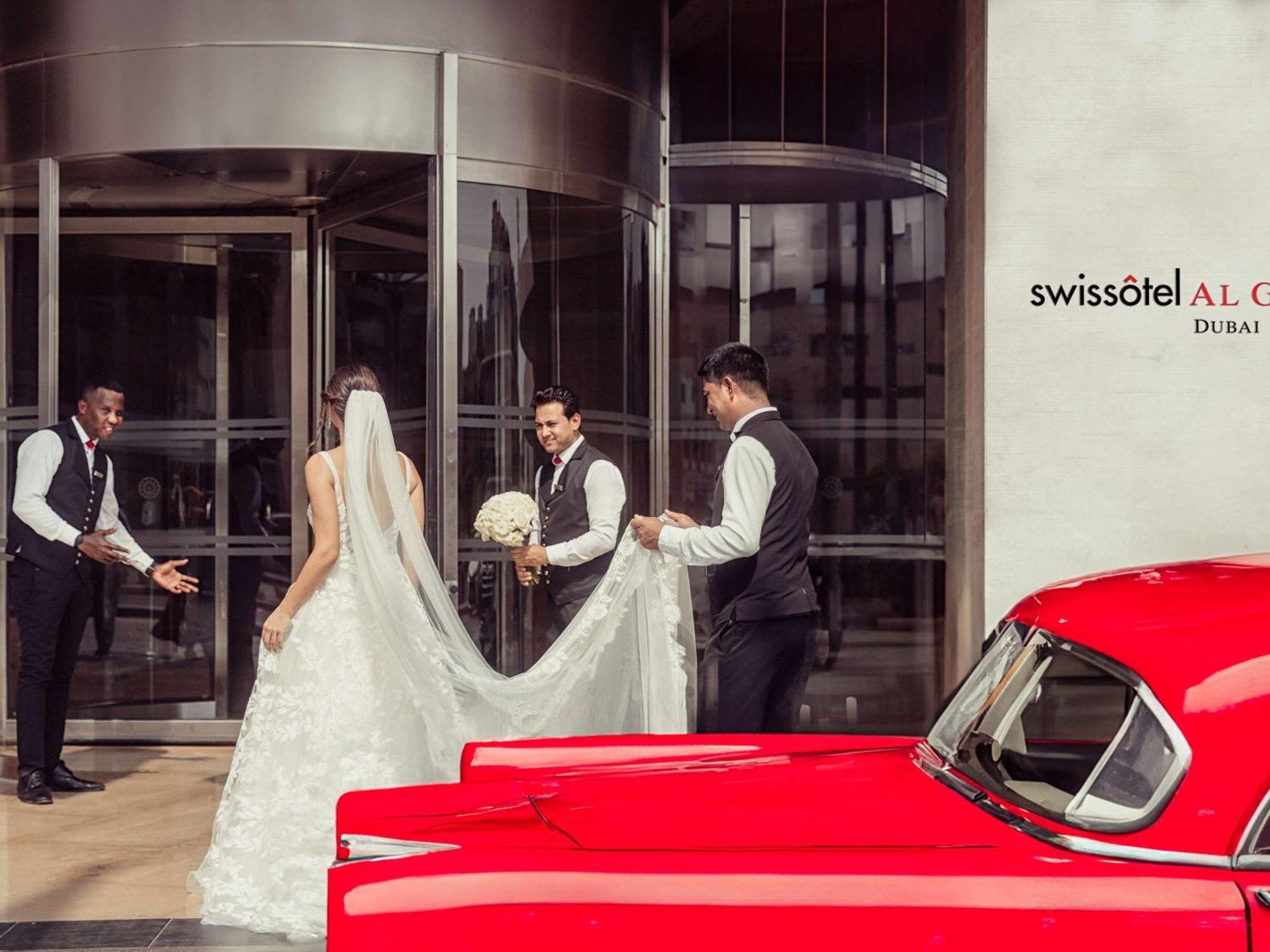 สวิสโซเทล อัล กูร์เร Hotel ดูไบ ภายนอก รูปภาพ Wedding at Swissôtel